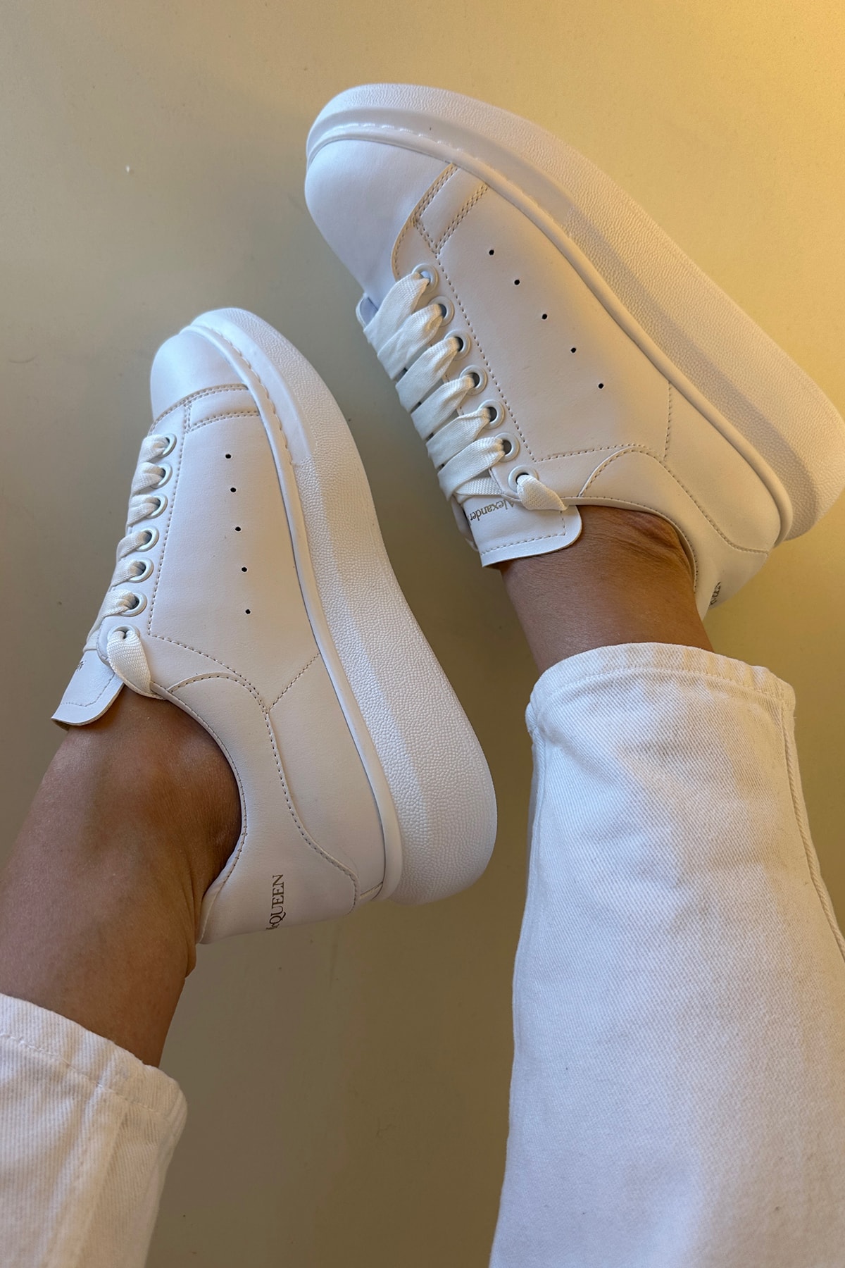 Alxndr Mcqn - Sneakers Beyaz - 39