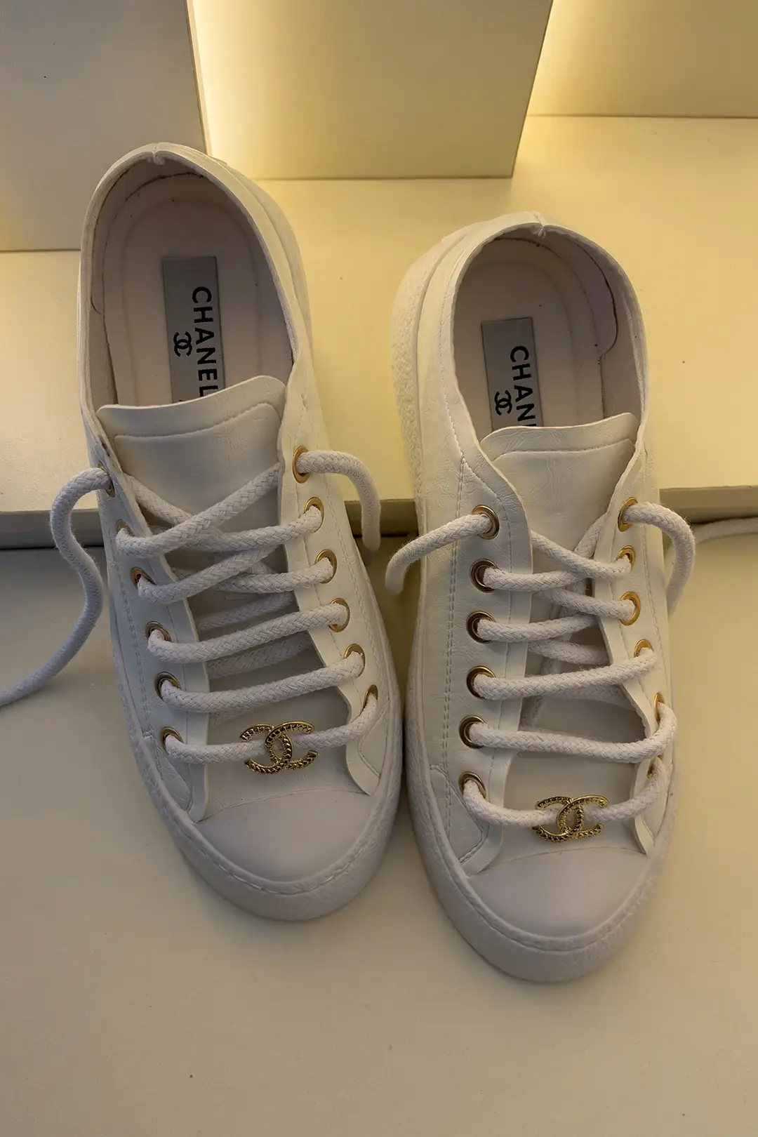 Chnl - Sneakers Beyaz Yeni Sezon