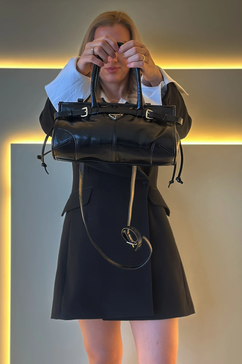 PRD - Himmel Siyah Rugan Çanta