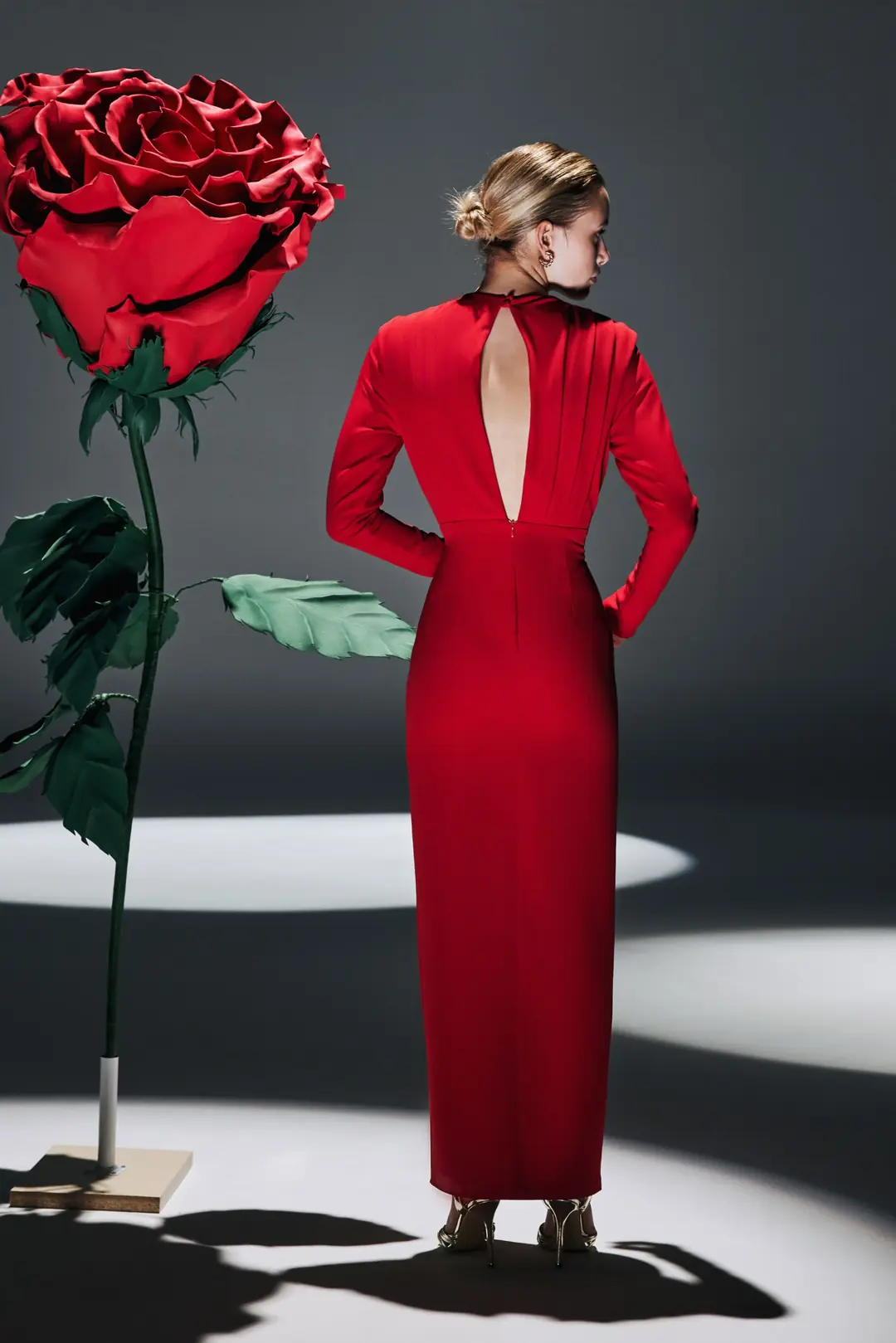 SCARLET - Red Elbise
