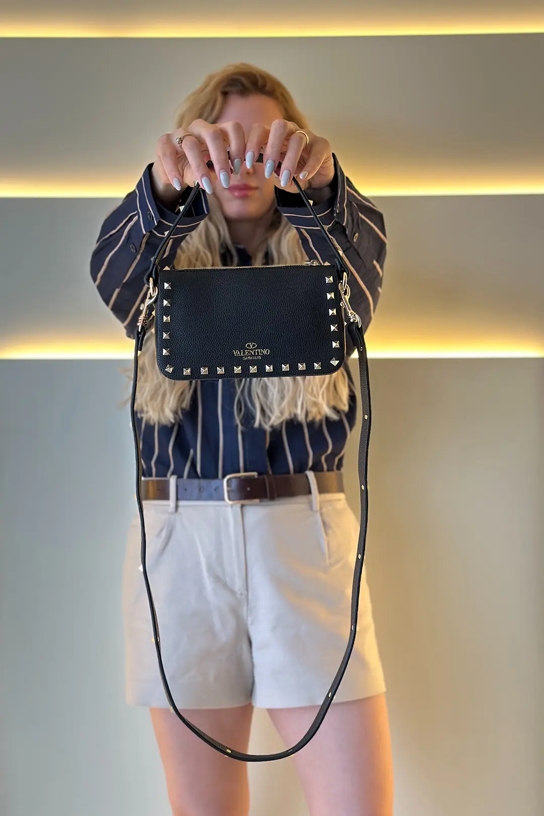 Vltn - Rockstud Siyah