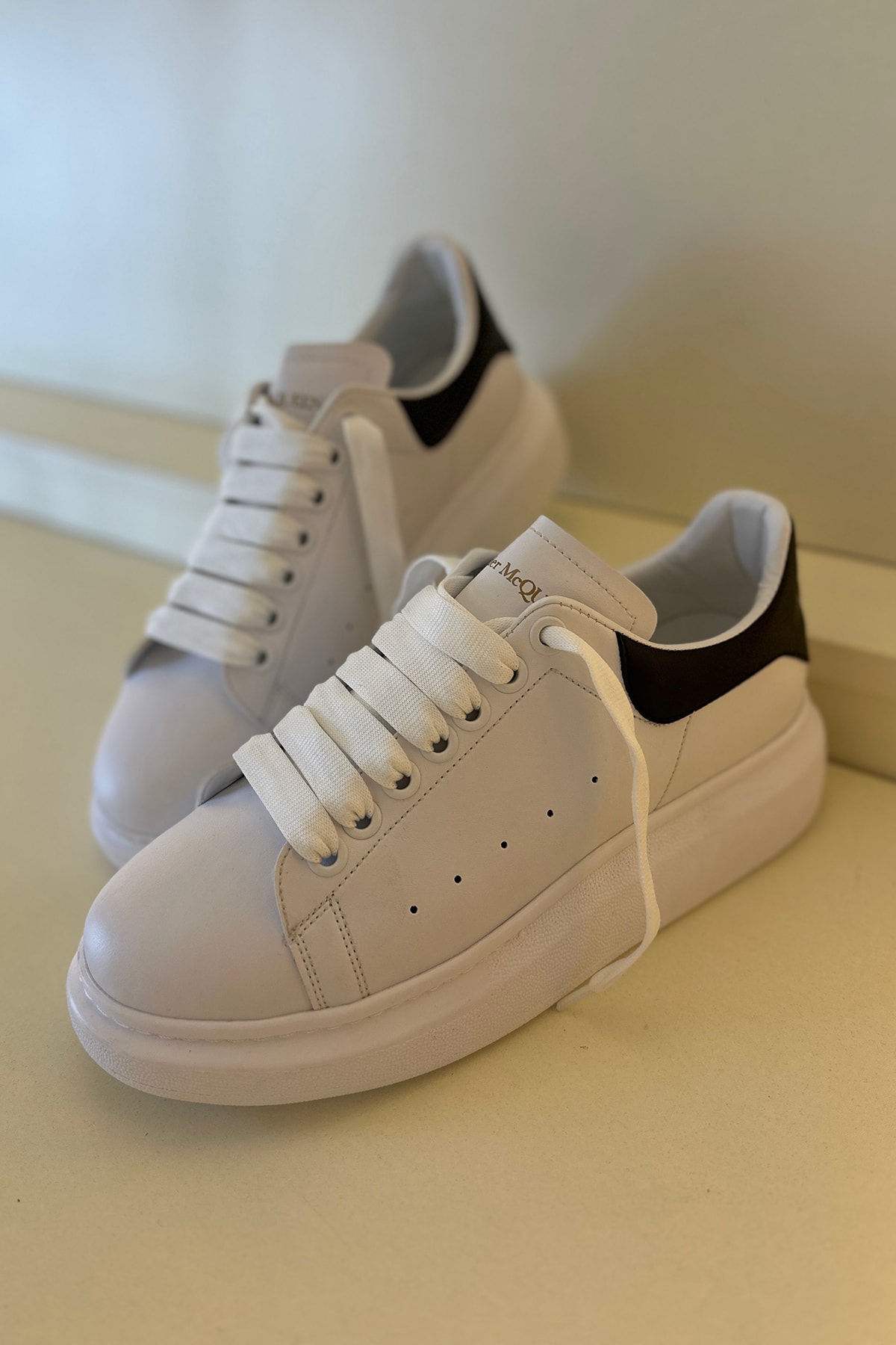 Alxndr Mcqn - Sneakers Siyah Detay - 40
