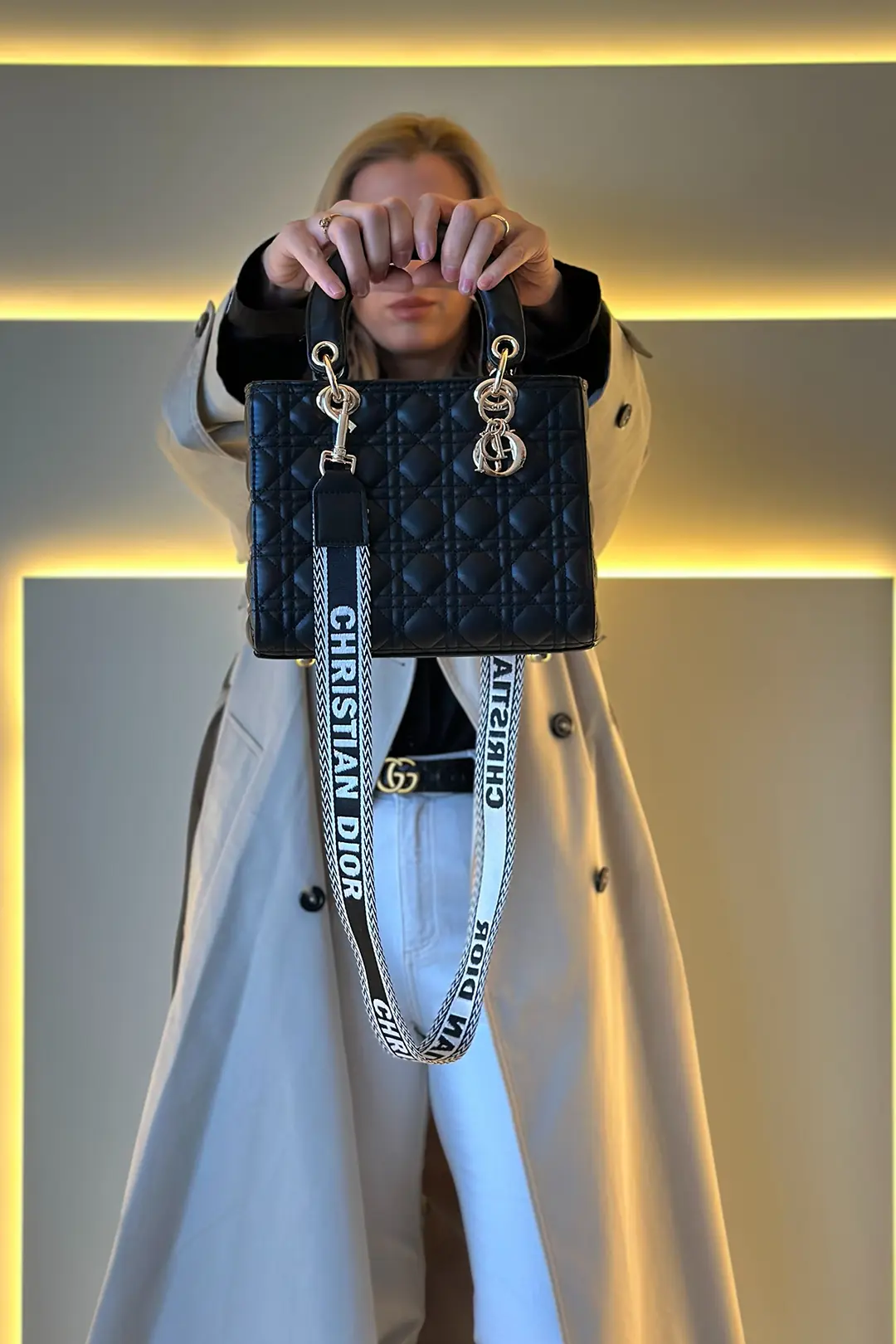 CHRSTN DR - Lady Siyah Çanta