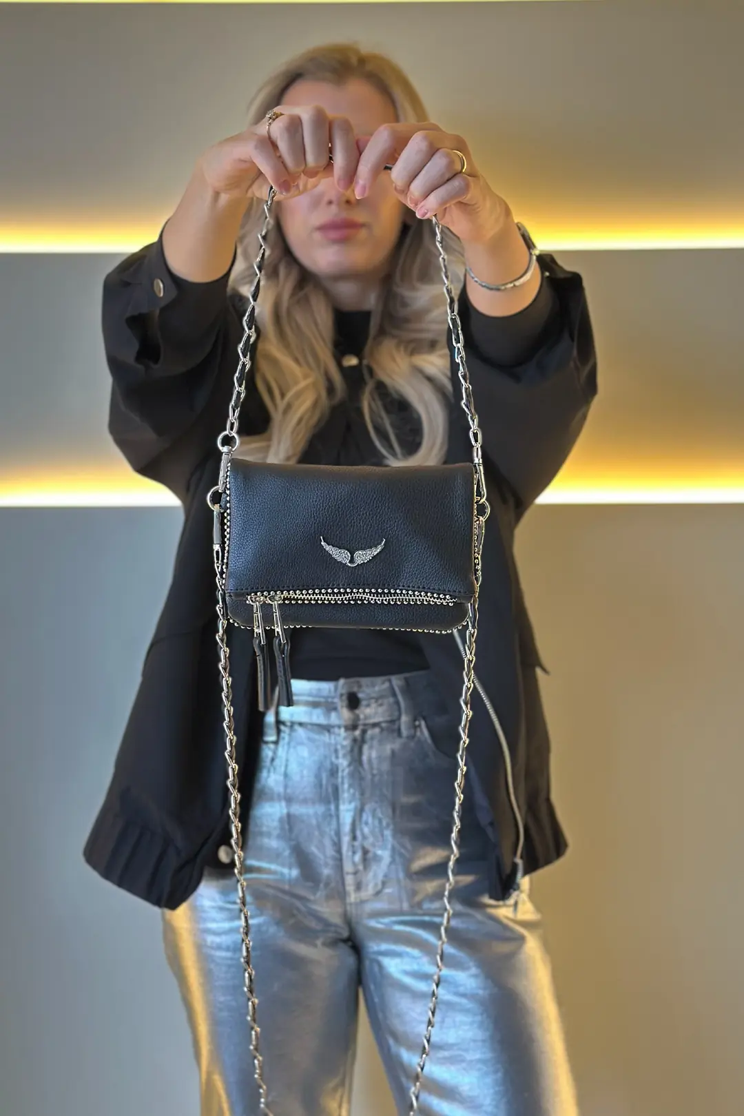 ZDG VLTR - New Rock Mini Siyah Çanta