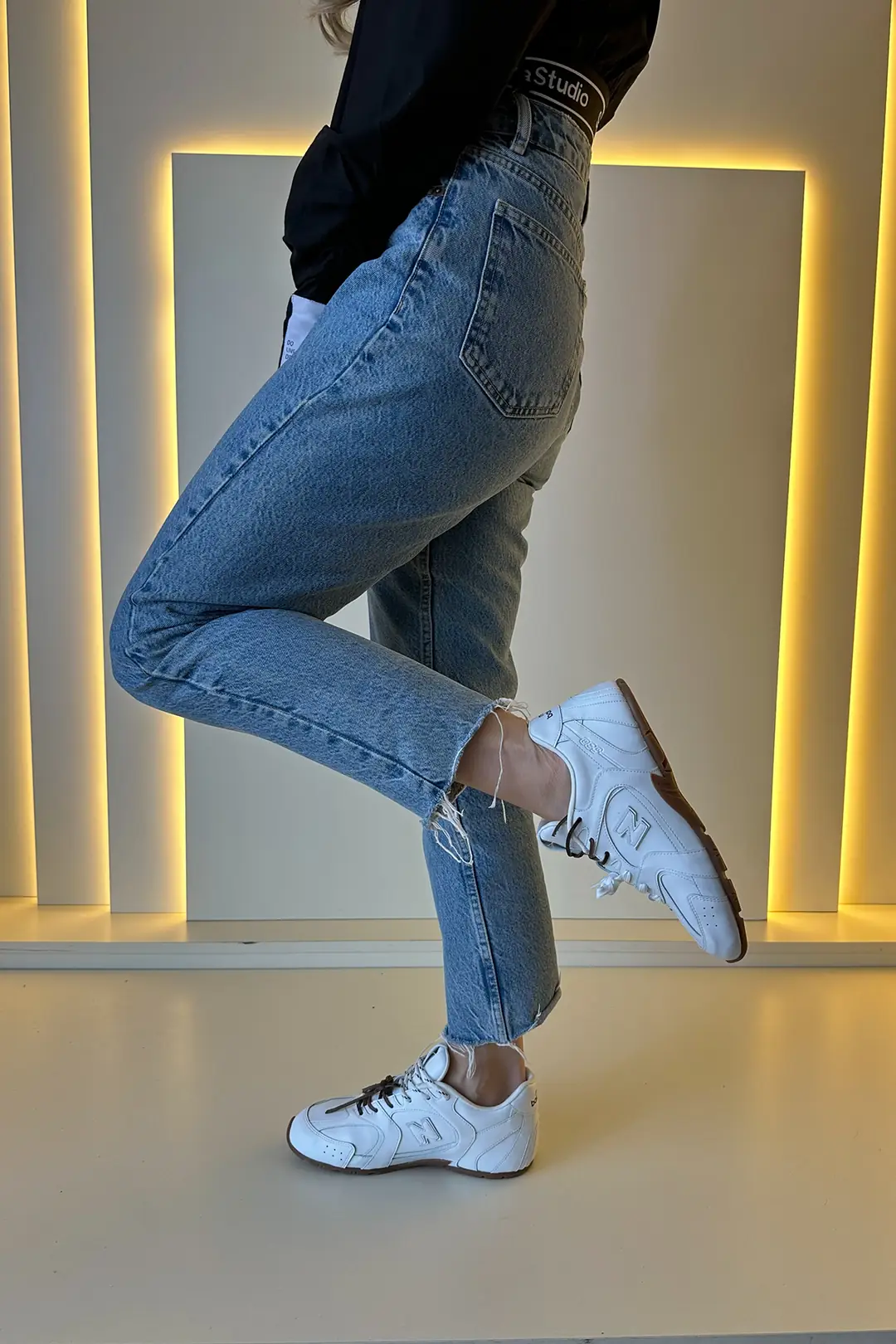 Nb X Miu mi - Kadın Sneaker Beyaz
