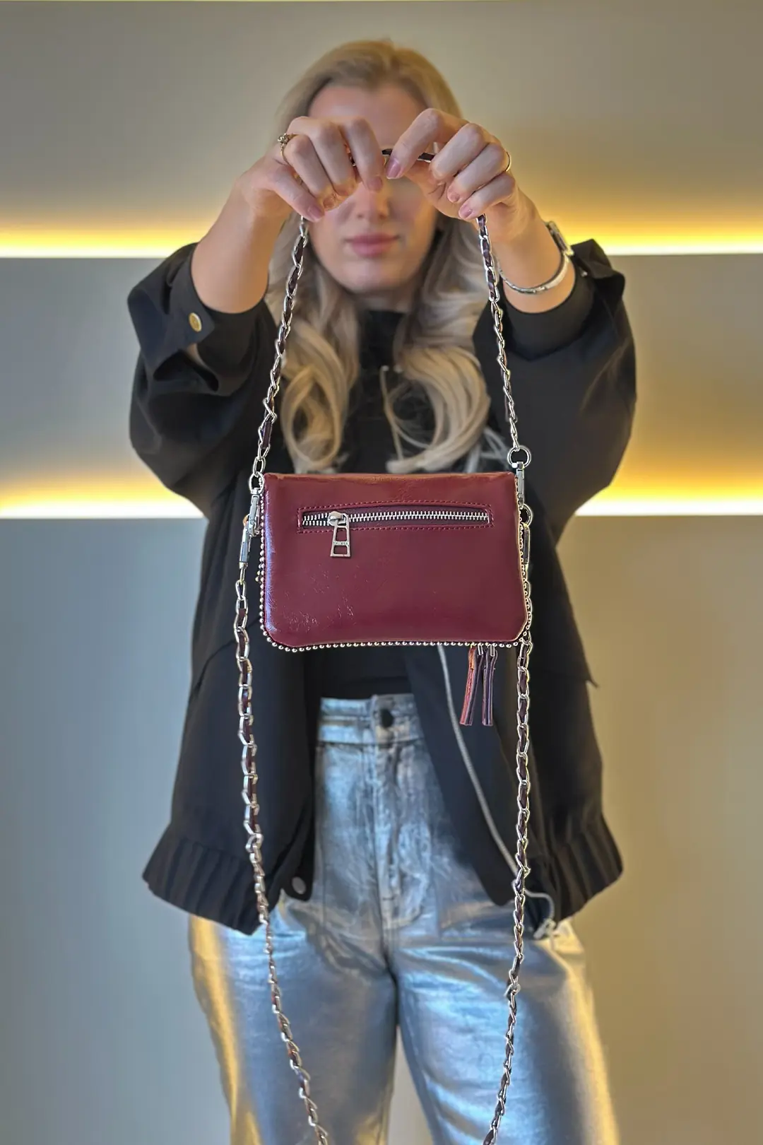 ZDG VLTR - New Rock Mini Bordo Çanta