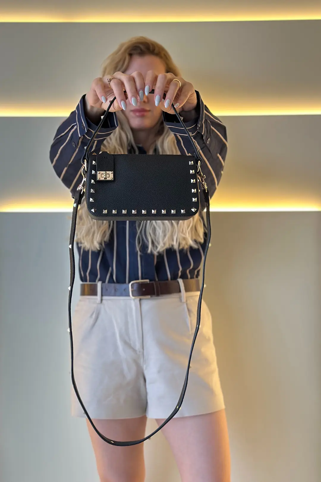 Vltn - Rockstud Siyah