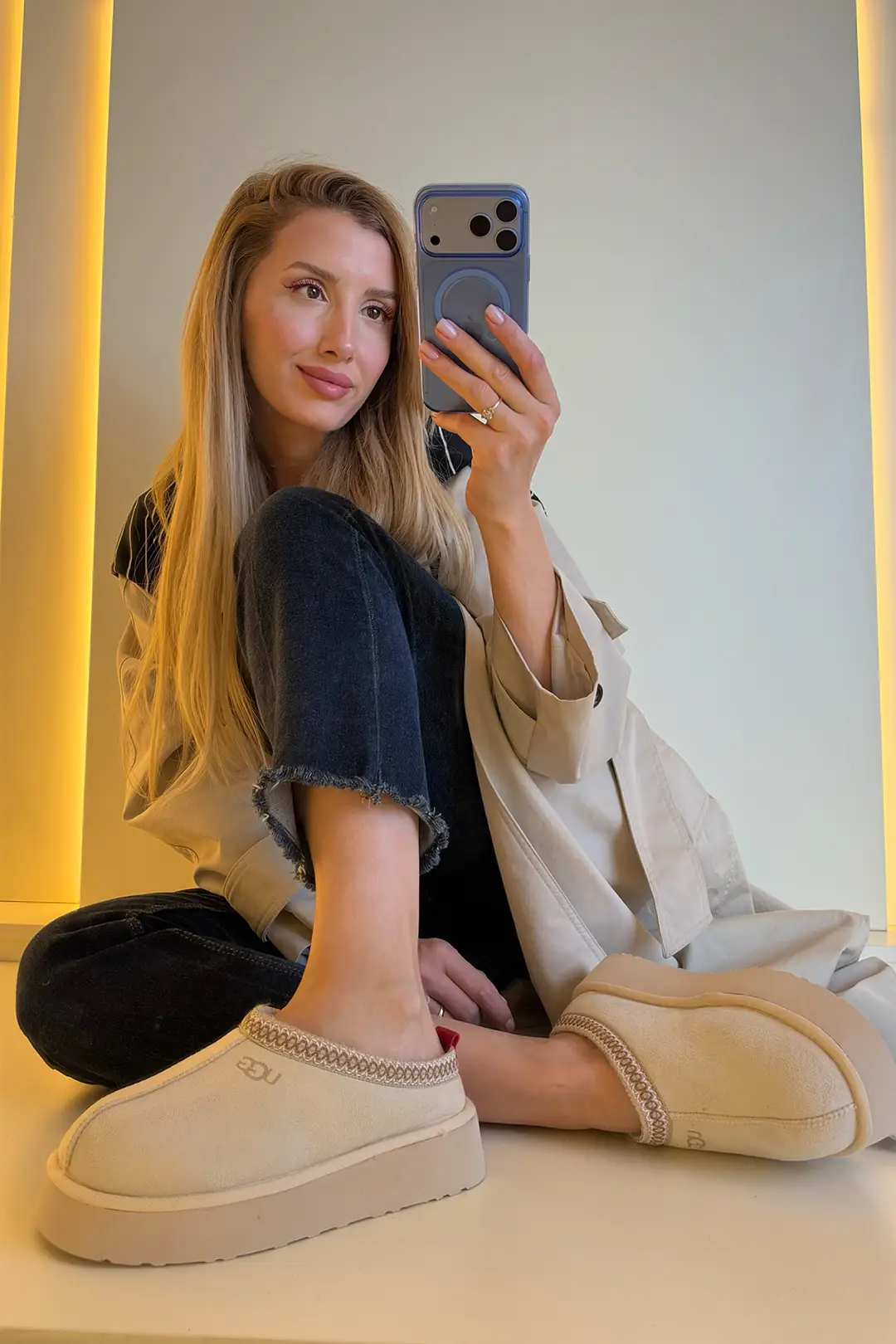 Ugg - Yeni Sezon Terlik Krem