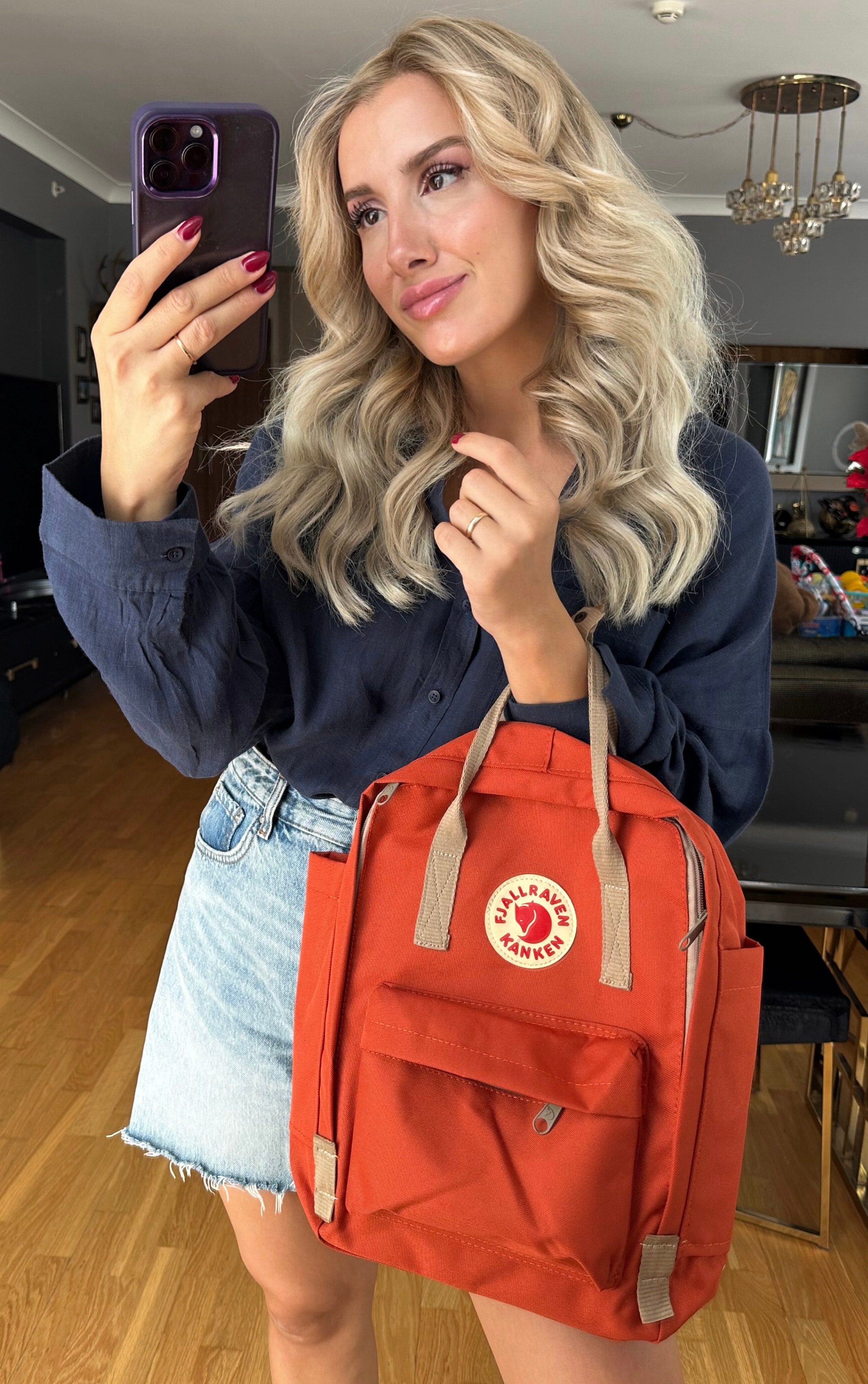 Fjallrav Kank - Sırt Çantası - Turuncu