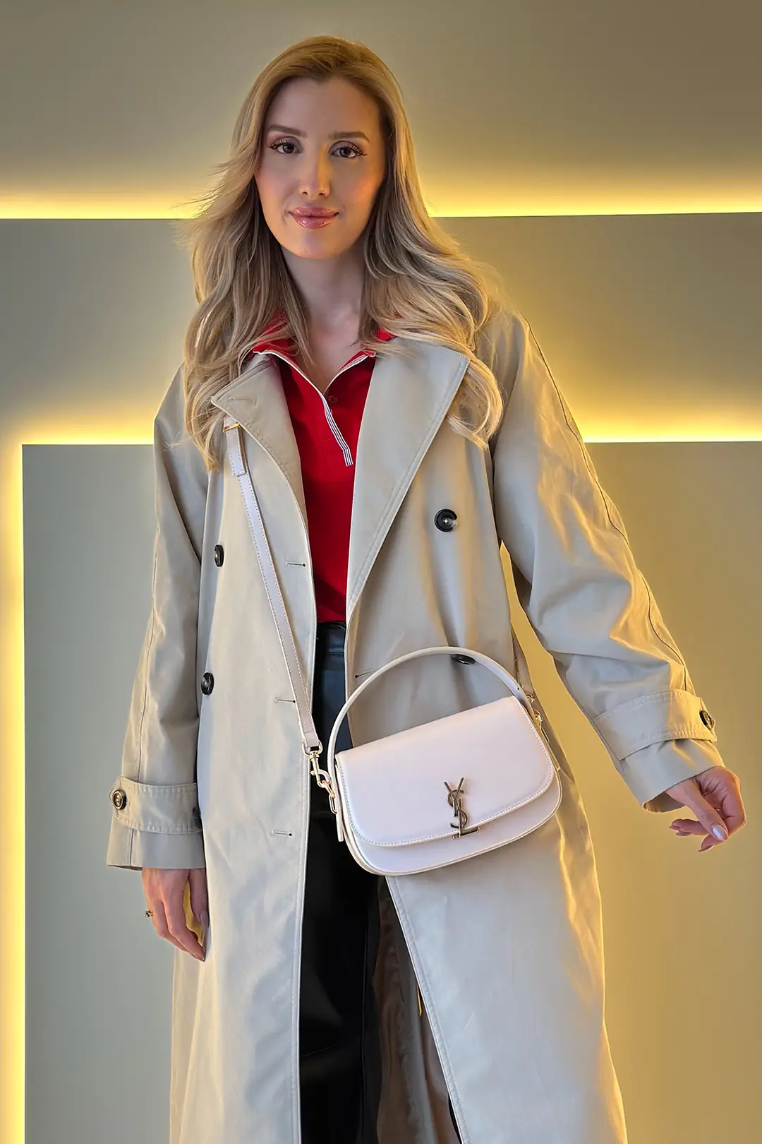 YSL - Voltaire Beyaz