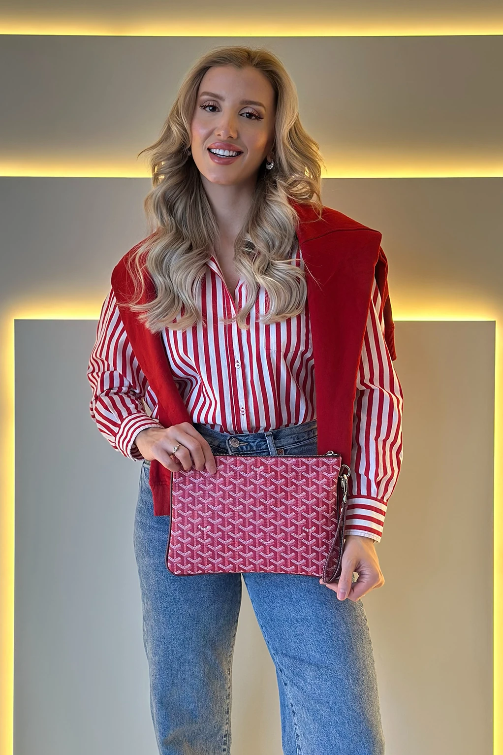 GYRD - Clutch Kırmızı Çanta