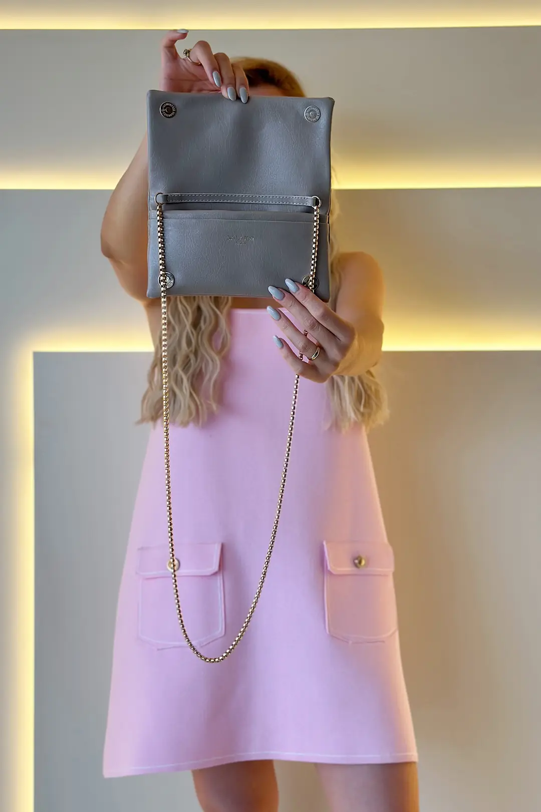 Ysl - Mini Zincirli Vizon