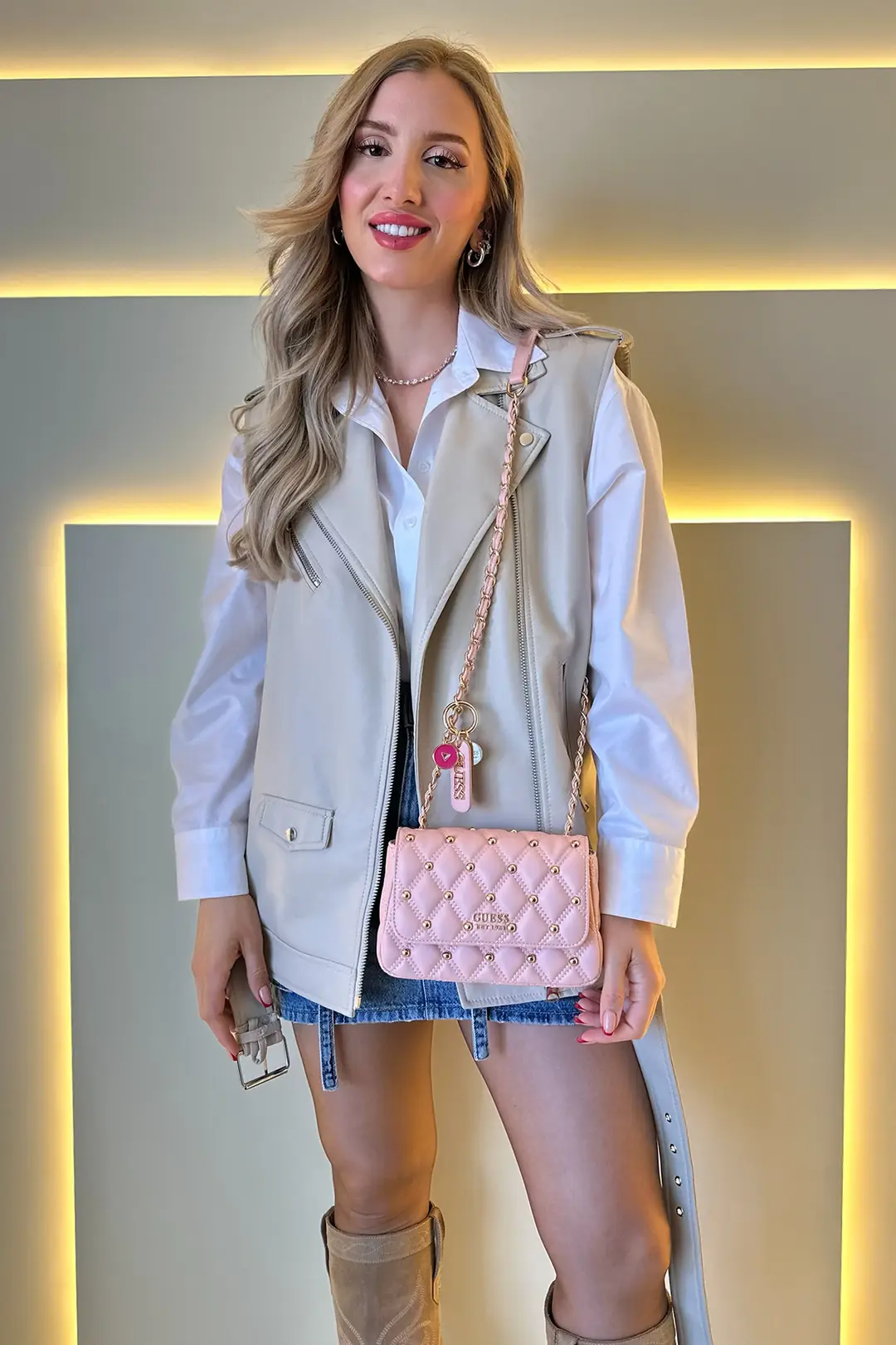 Gss - Mini Trok Toz Pembe