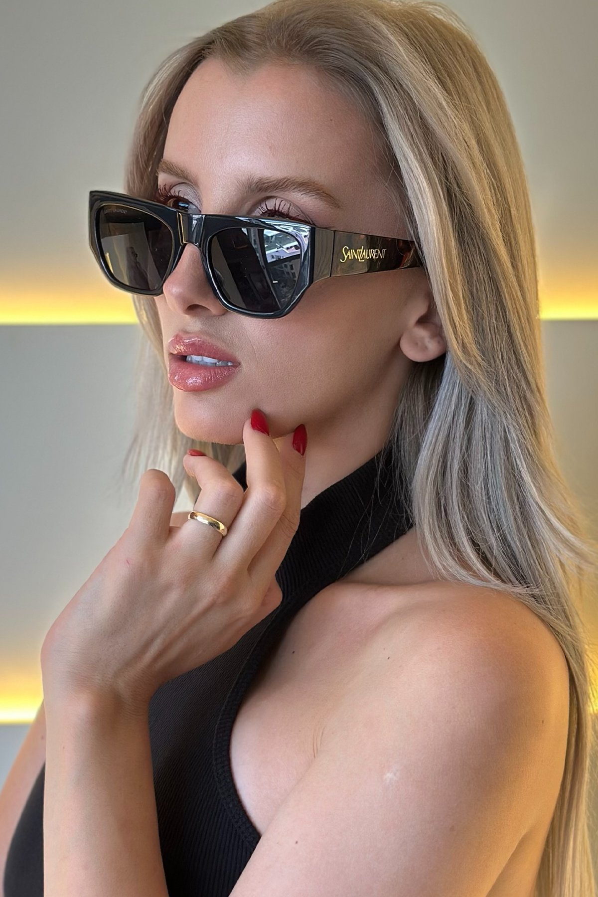 YSL - Güneş Gözlüğü Leopar Desenli 22-08-2025