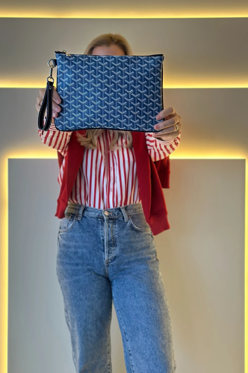 GYRD - Clutch Mavi Çanta