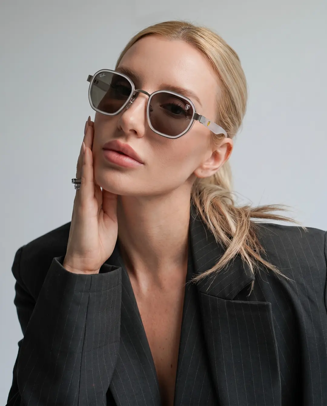Rybn - Ferrari Şeffaf Çerçeve İthal Unisex Gözlük