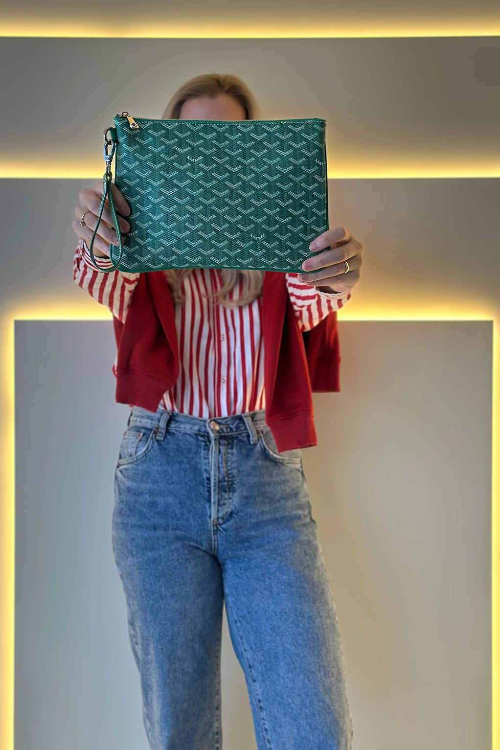 GYRD - Clutch Yeşil Çanta