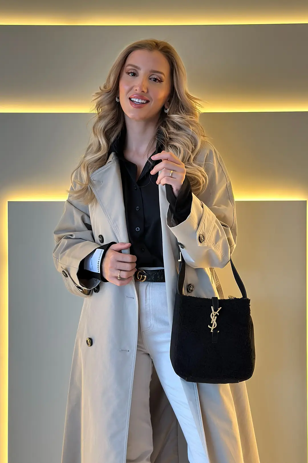 YSL - Pakirati Siyah Çanta