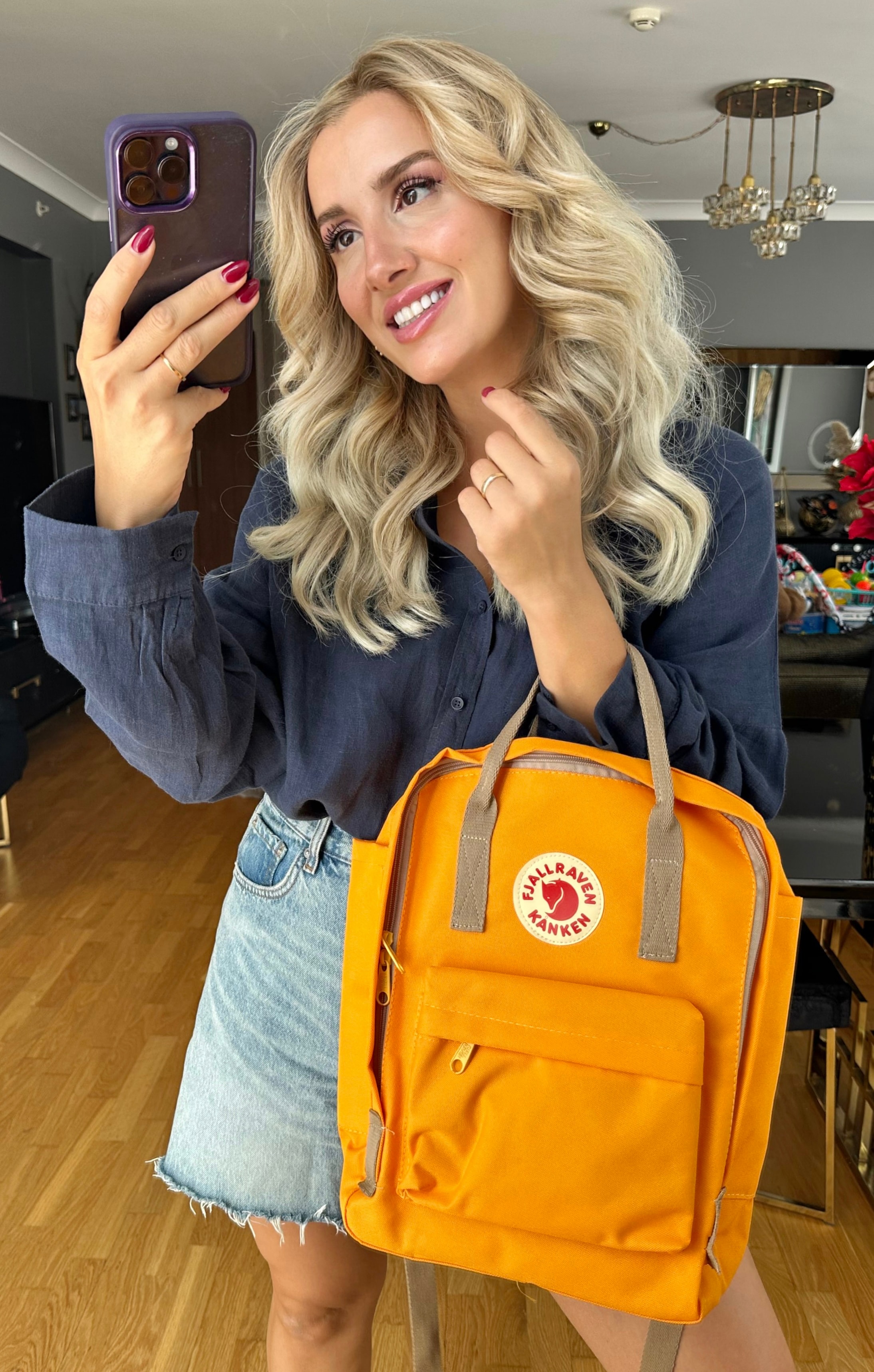 Fjallrav Kank - Sırt Çantası - Sarı