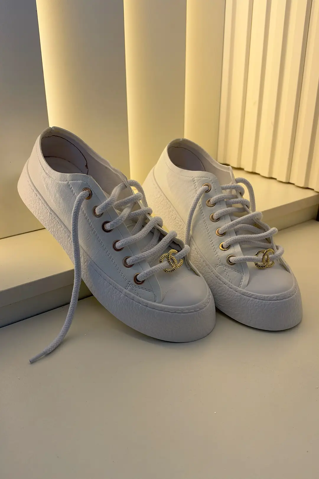 Chnl - Sneakers Beyaz Yeni Sezon
