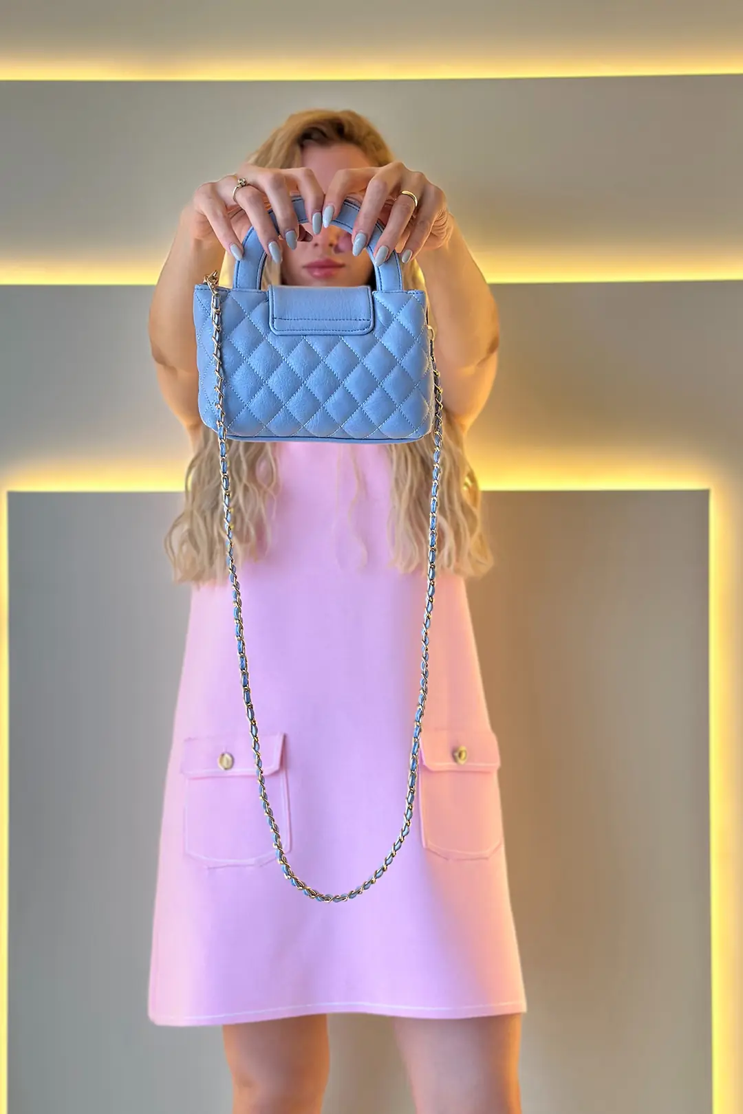 Chnl - Mini Shopping Bag Bebe Mavisi