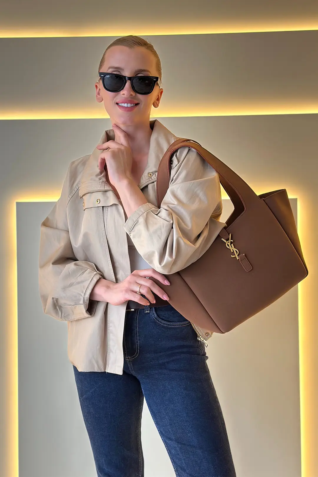YSL - Le Bea Taba Çanta