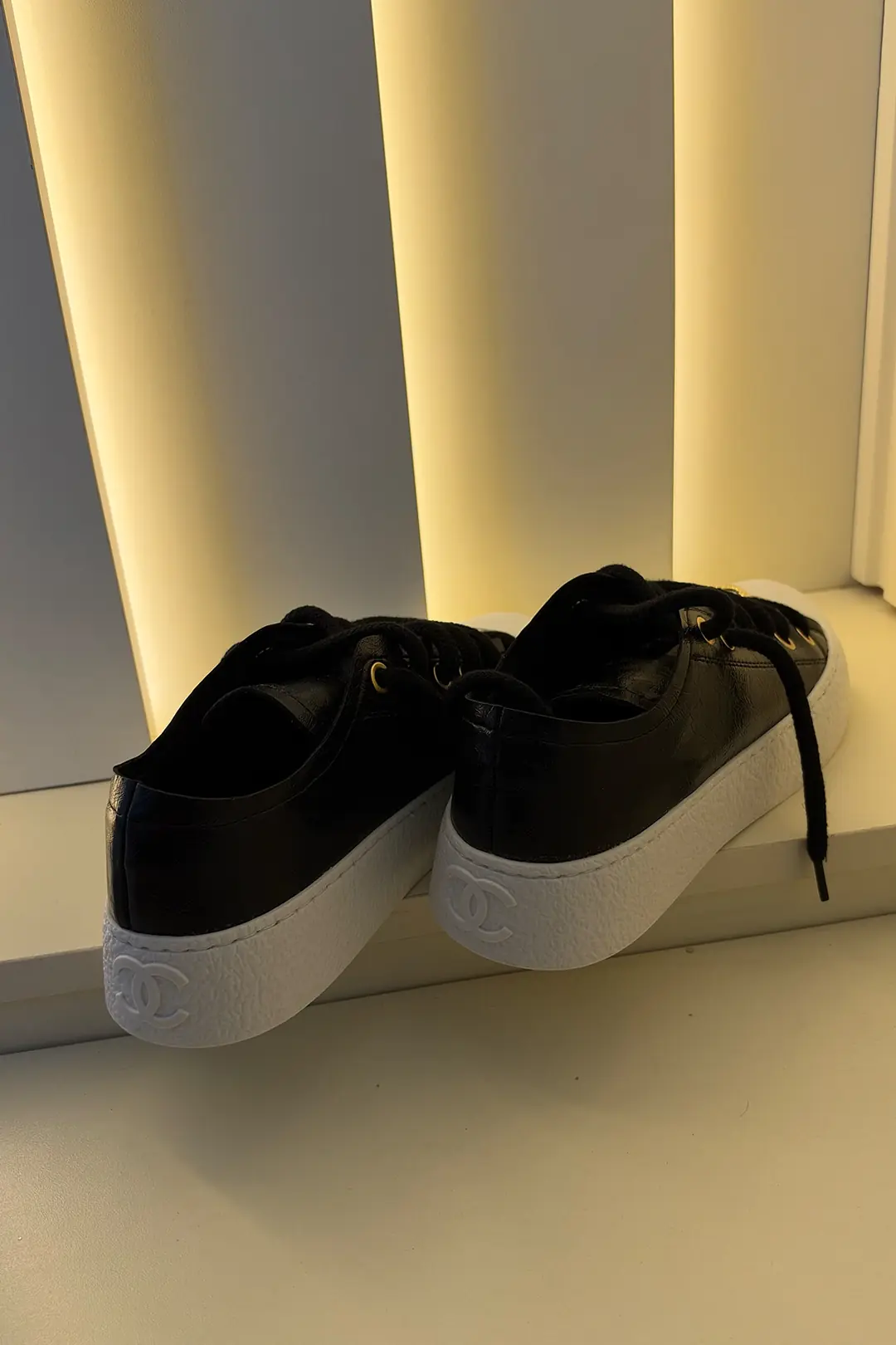 Chnl - Sneakers Siyah Yeni Sezon