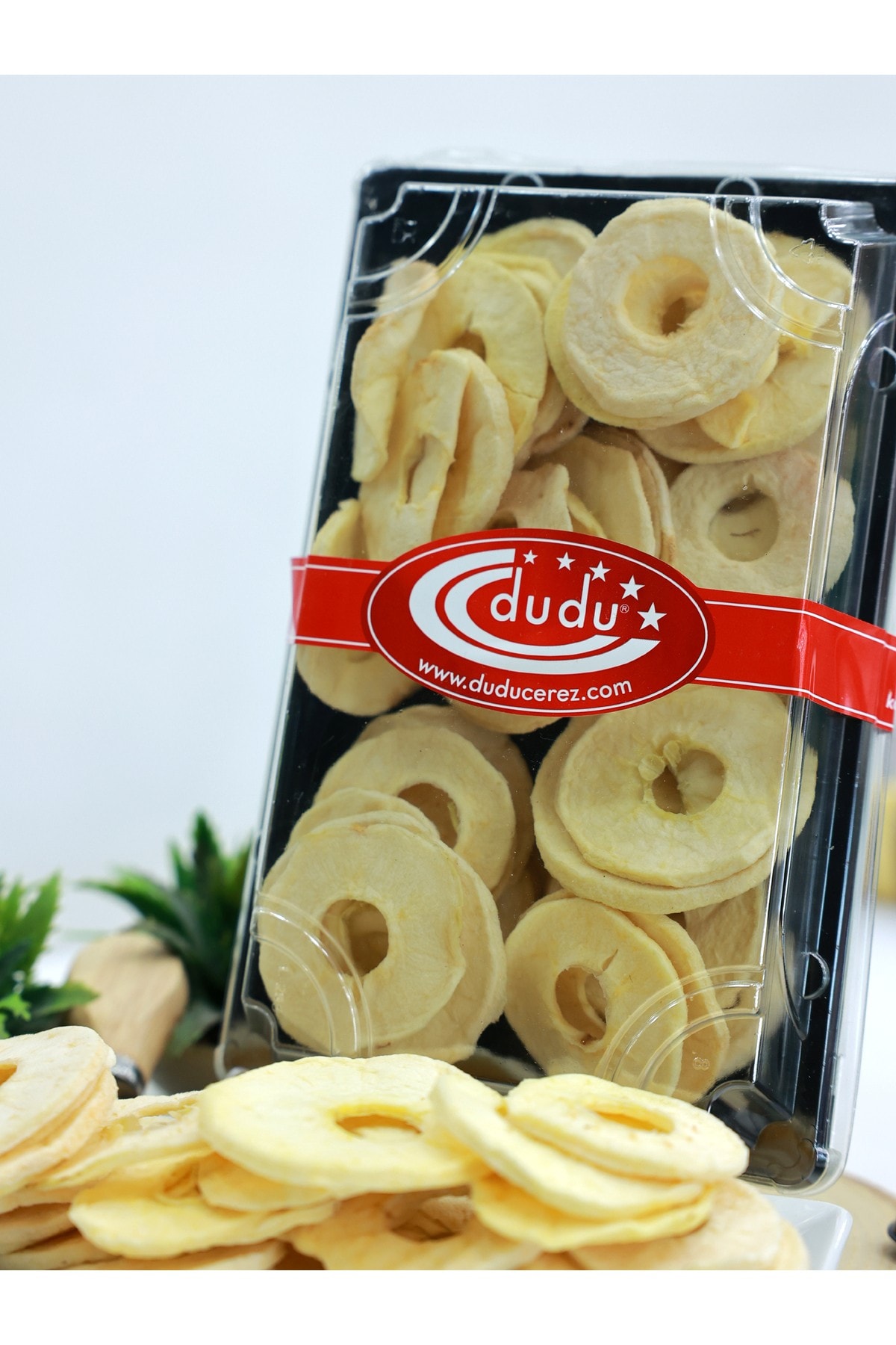 Kurutulmuş Şekersiz Elma 250 gr – Katkısız & Hafif Tatlı Kuru Meyve