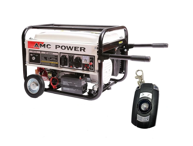 AMCPOWER BENZİNLİ JENERATÖR 3.5 KVA (KUMANDALI İPLİ MARŞLI)
