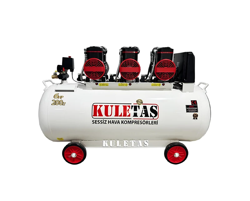 KULETAŞ 200 LT KOMPRESÖR 6 HP SESSİZ PREMİUM