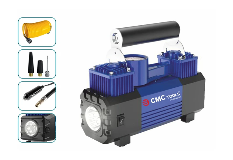 CMC-6865 12V 150 PS HAVA KOMPRESÖRÜ ÇİFT PİSTON