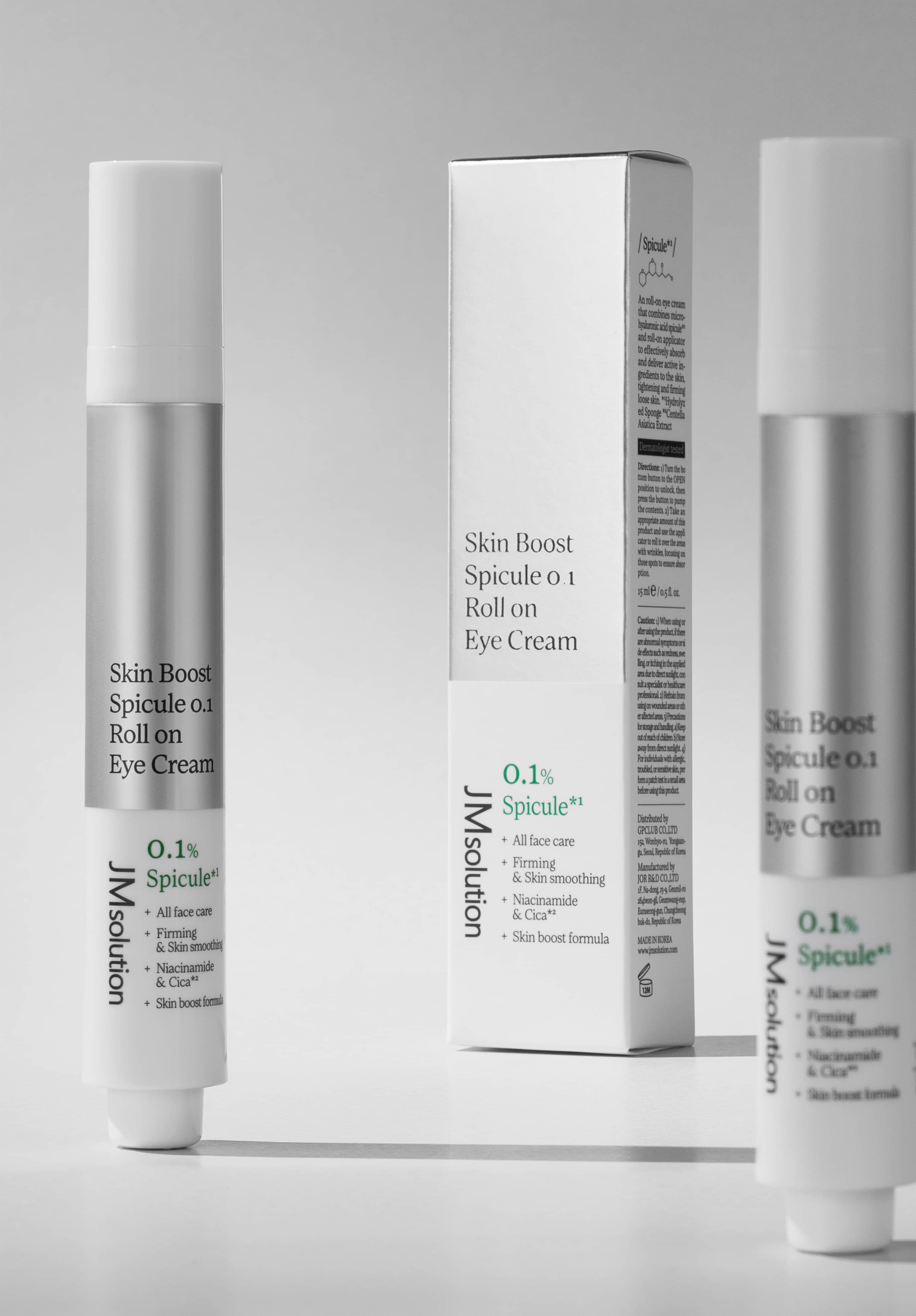 JMsolution Skin Boost Spicule 0.1 Roll On Eye Cream (Göz Çevresi Roll On Bakım Kremi)