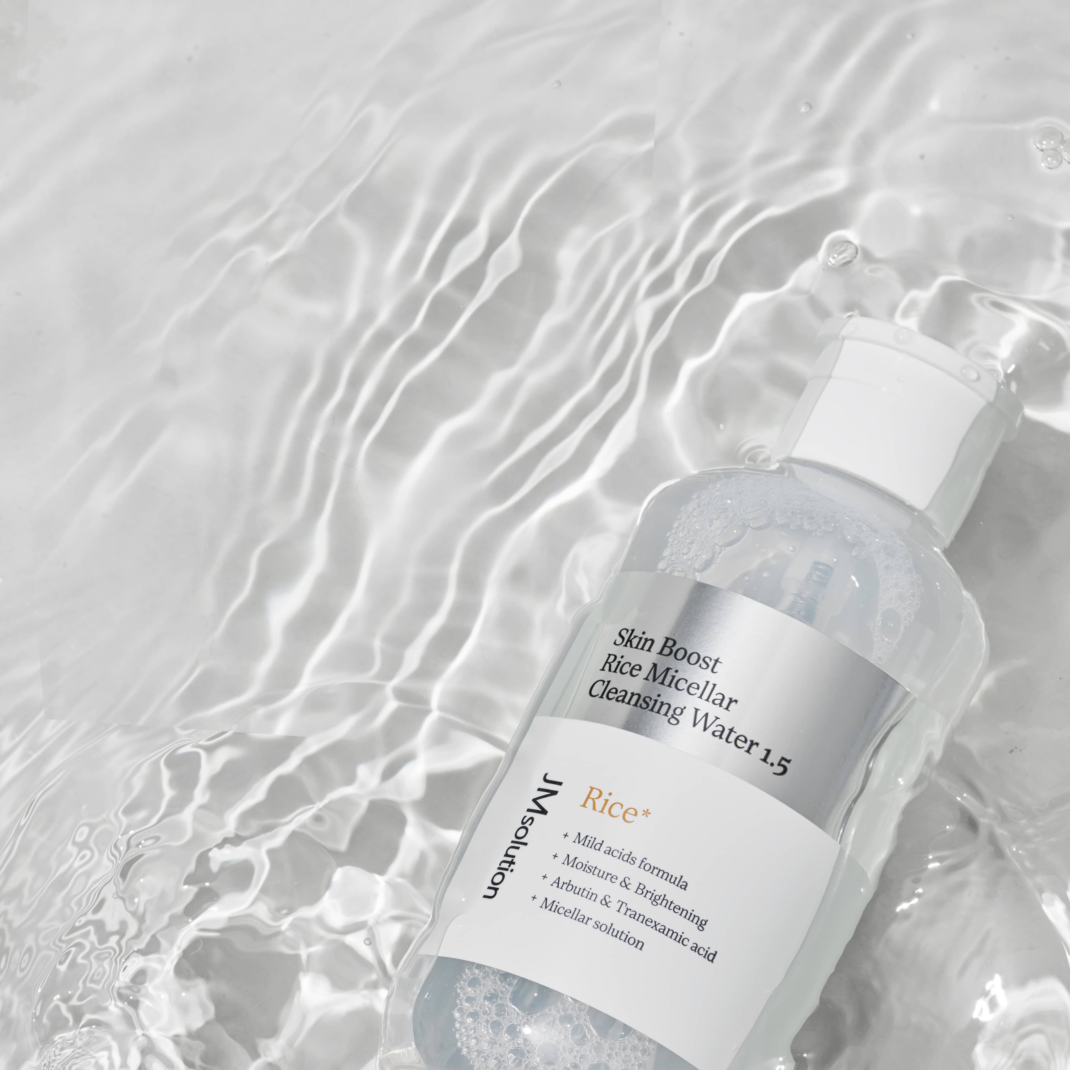 Skin Boost Rice Micellar Cleansing Water 1.5 – Nemlendirici & Aydınlatıcı Yüz Temizleme Suyu