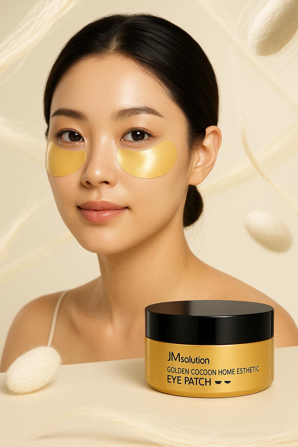 Golden Cocoon Home Esthetic Eye Patch – Göz Çevresi Bakım Maskesi (60 Adet)