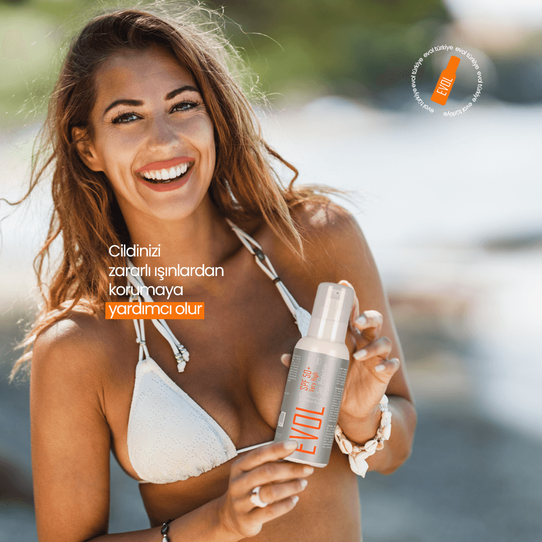 Evol Güneş Kremi Spf 50+ Yüksek Koruyucu Güneş Kremi