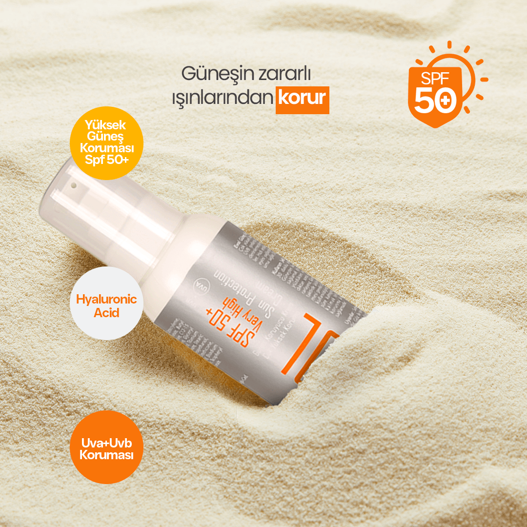 Evol Güneş Kremi Spf 50+ Yüksek Koruyucu Güneş Kremi