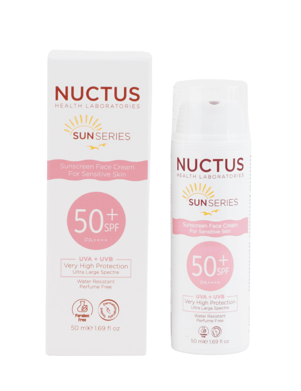 Nuctus Hassas Ciltler İçin Güneş Kremi 50 ml