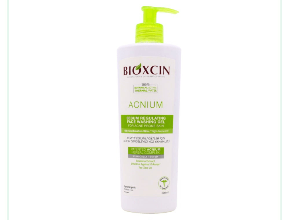 Bioxcin Acnium Sebum Dengeleyici Yüz Yıkama Jeli 500ml