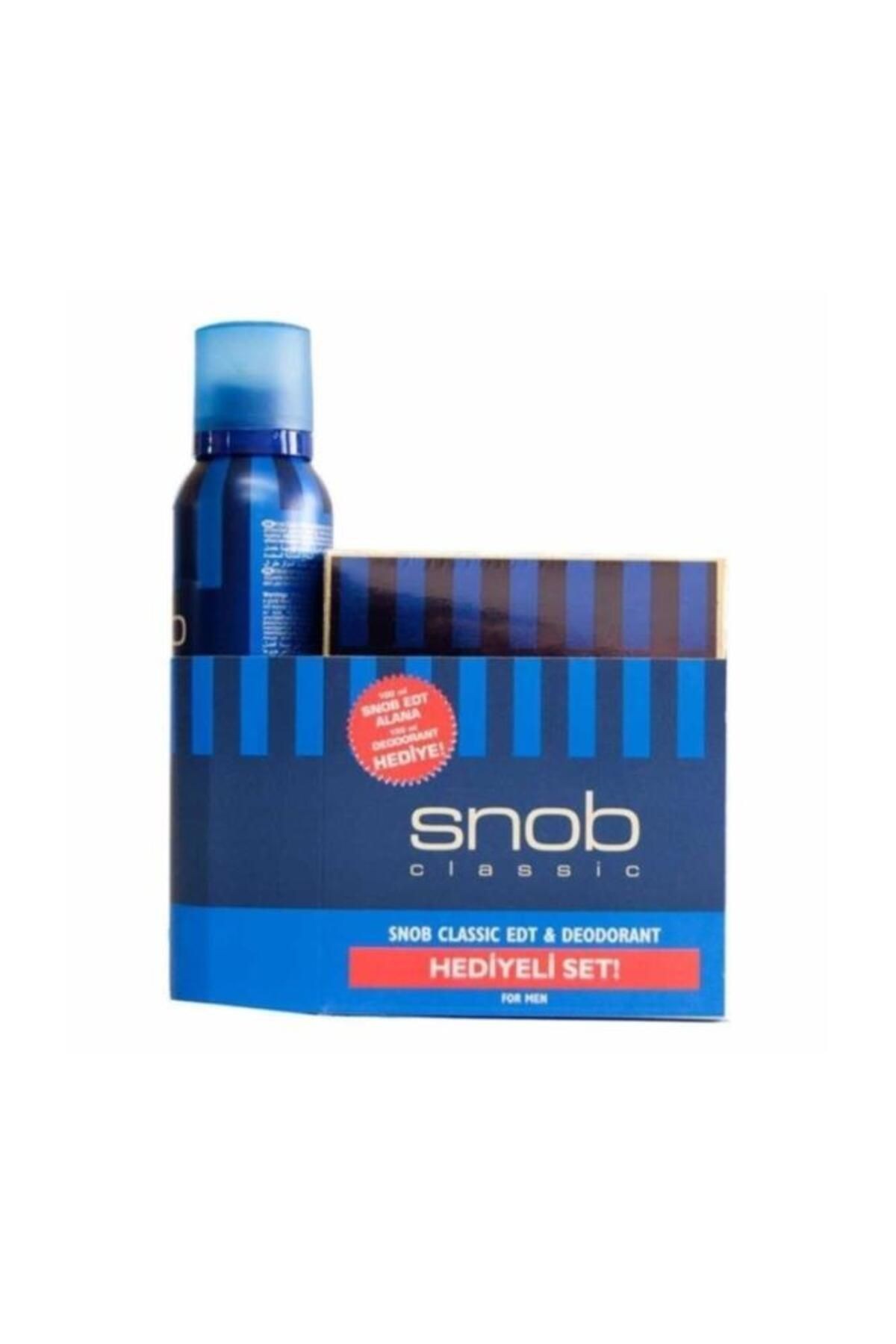 Snob 100 ml Parfüm 150 ml Deodorant Classic Set