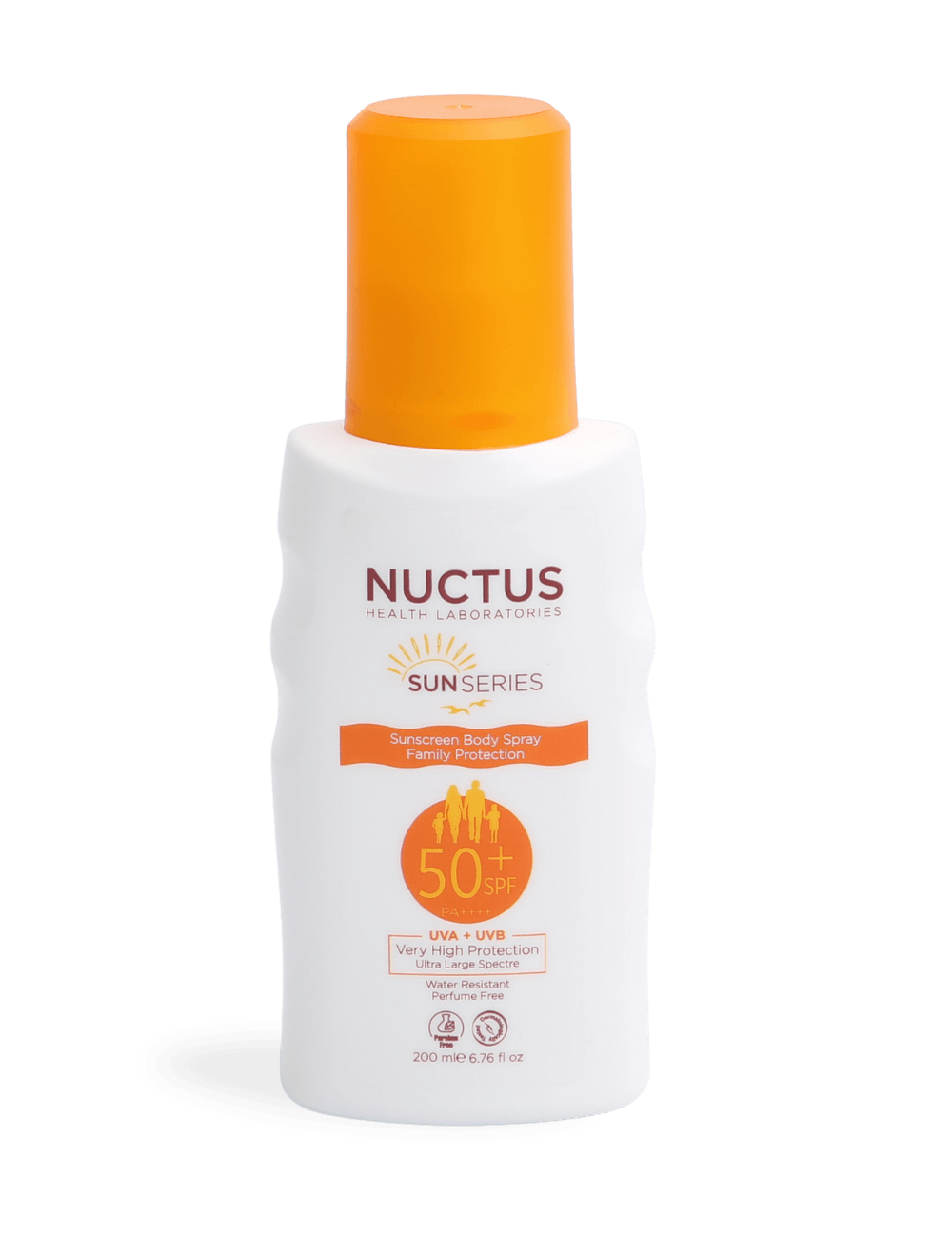 Nuctus Sprey Güneş Kremi Aile Boyu 200 ml