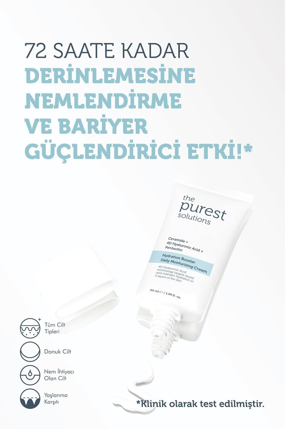 24 Saat Etkili Günlük Yoğun Nemlendirici Cilt Bakım Kremi 50 ml