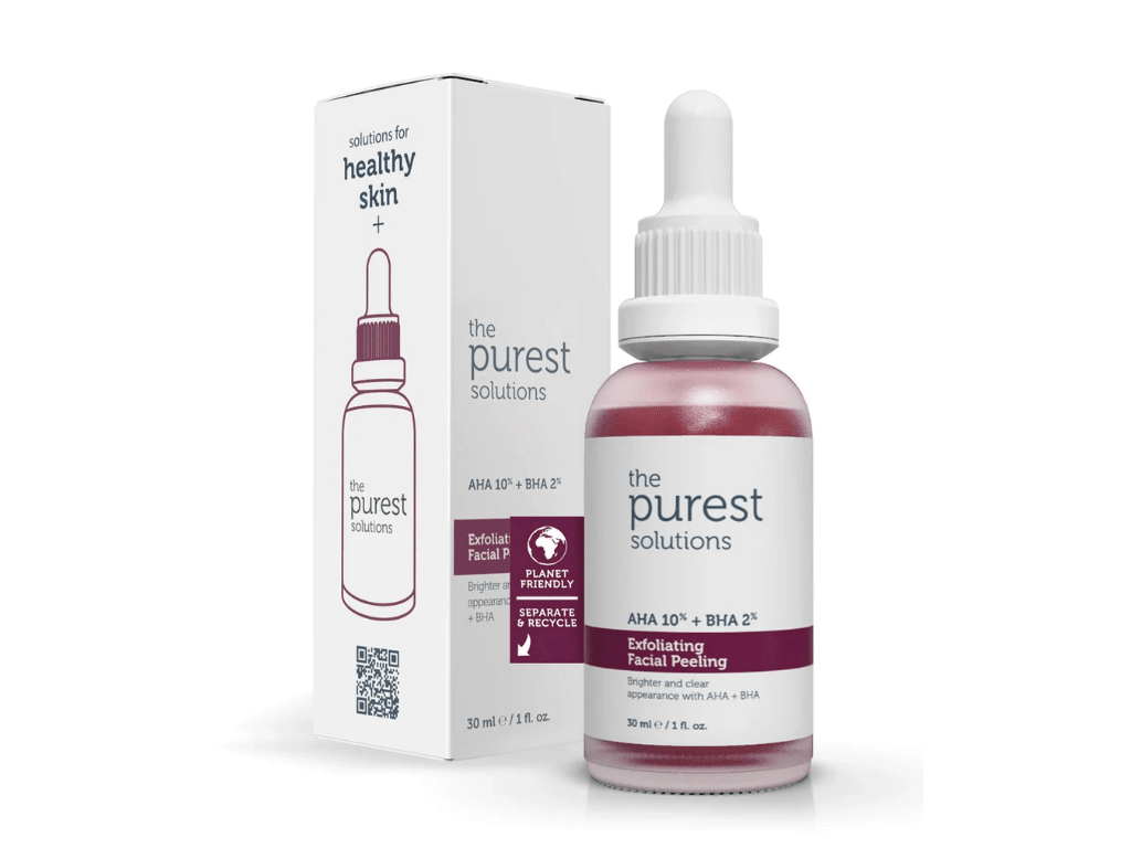 Canlandırıcı ve Cilt Tonu Eşitleyici Peeling Serum 30 ml AHA 10% + BHA 2% 