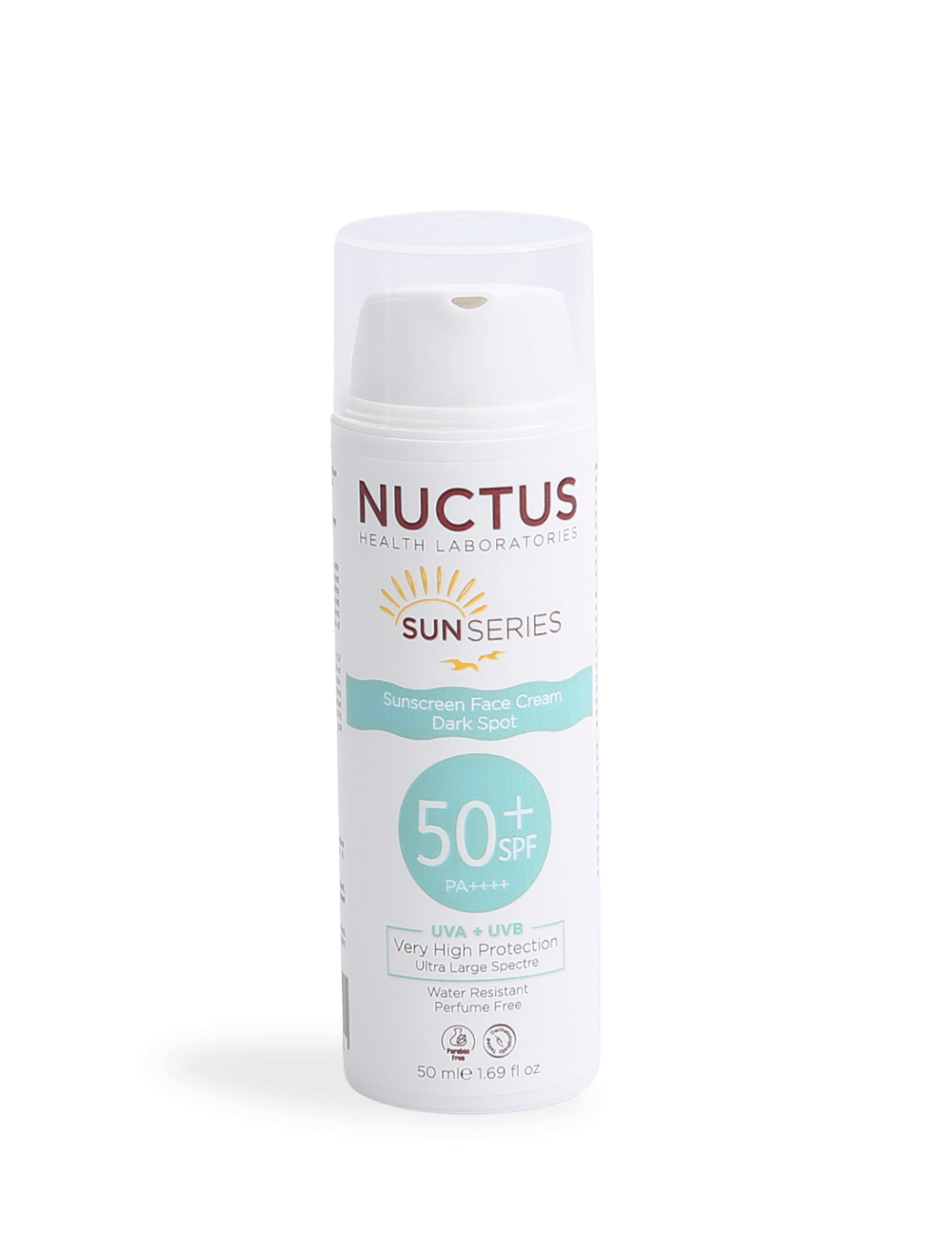 Nuctus Güneş Koruyucu Krem Lekeli Ciltler Için 50 ml