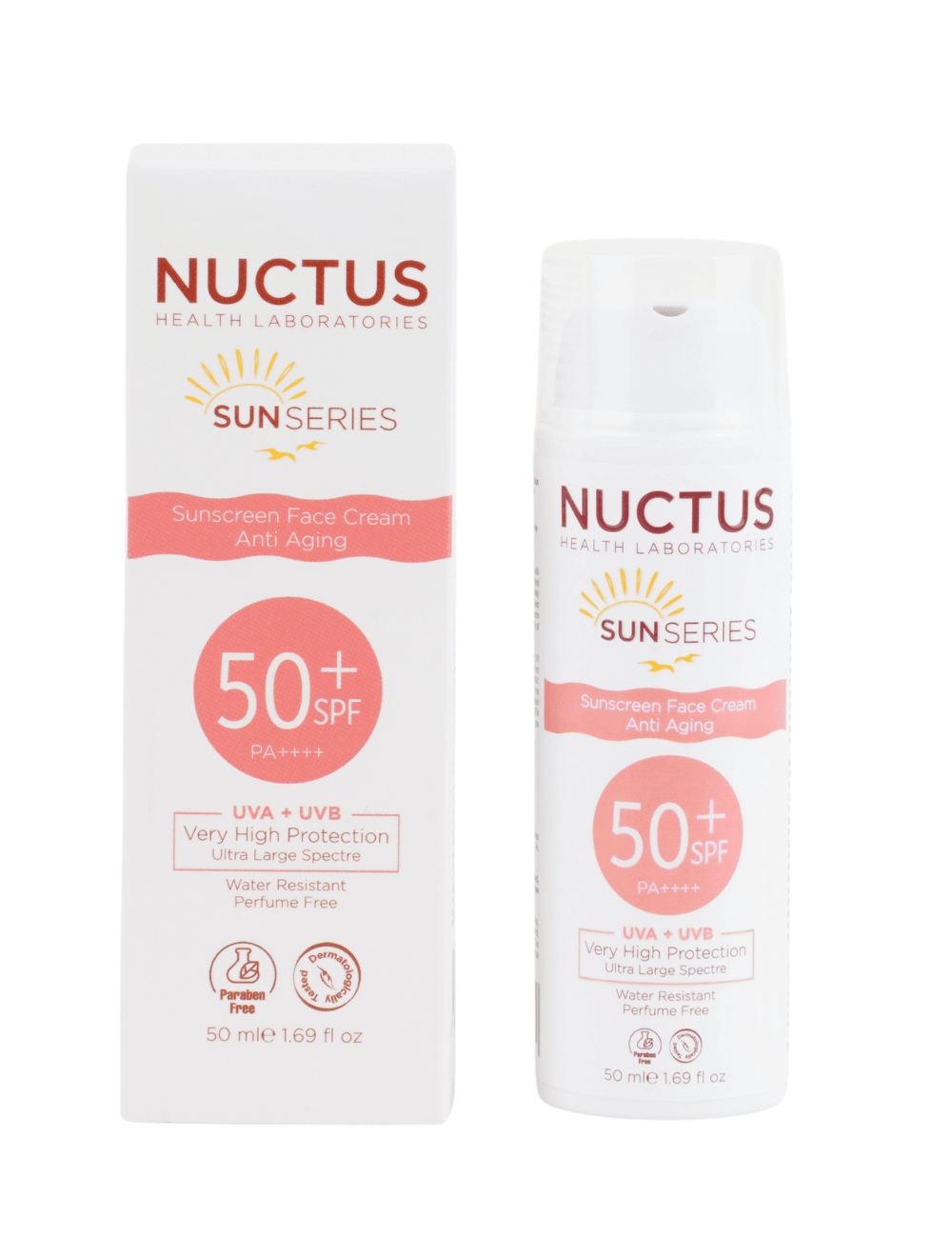 Nuctus Güneş Koruyucu Krem Yaşlanma Karşıtı 50 ml