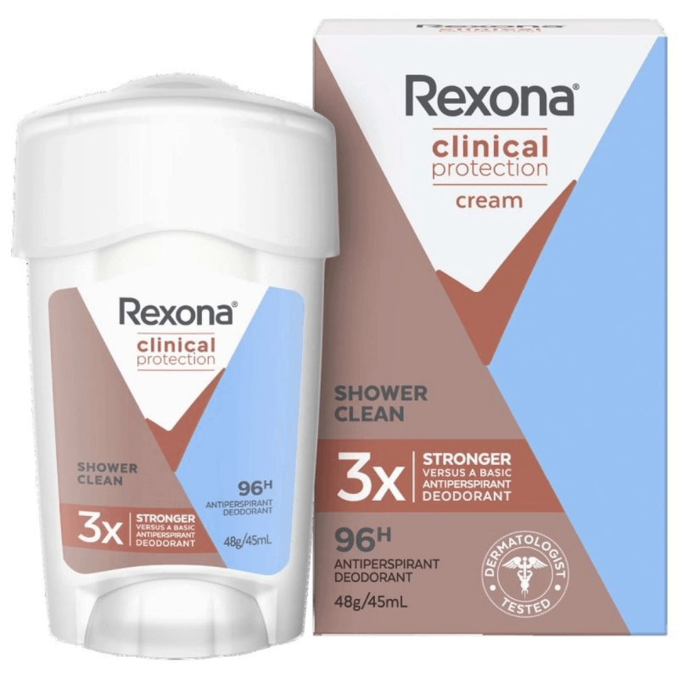 Rexona Clinical Protection Kadın Stick Deodorant Shower Clean 45 ml