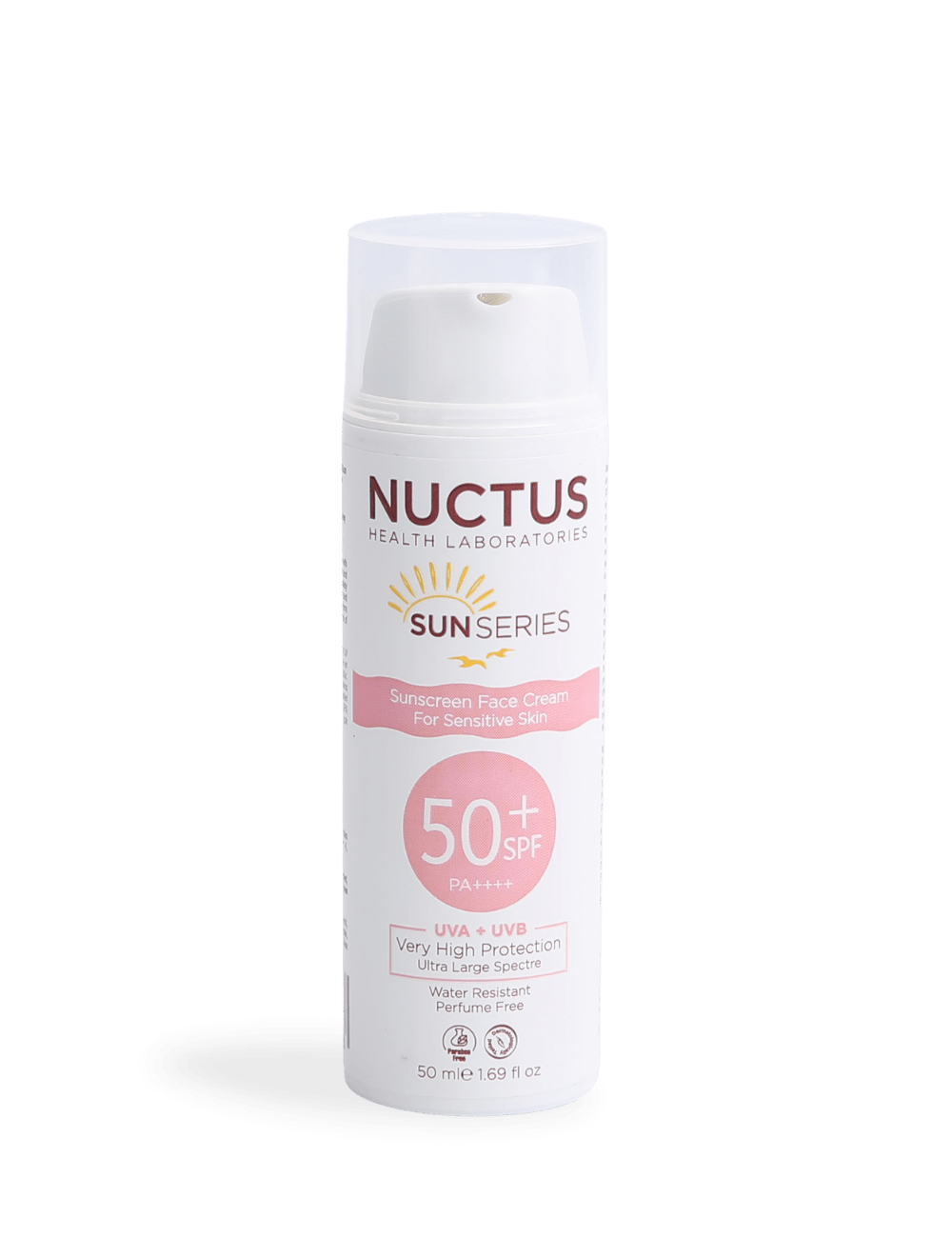 Nuctus Hassas Ciltler İçin Güneş Kremi 50 ml