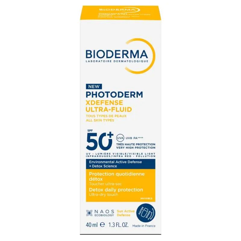 Bioderma Photoderm XDefense Spf50+ Tüm Cilt Tipleri İçin Renksiz Güneş Kremi 40 ml