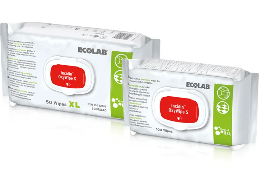 Ecolab Incidin Oxy Wipe S