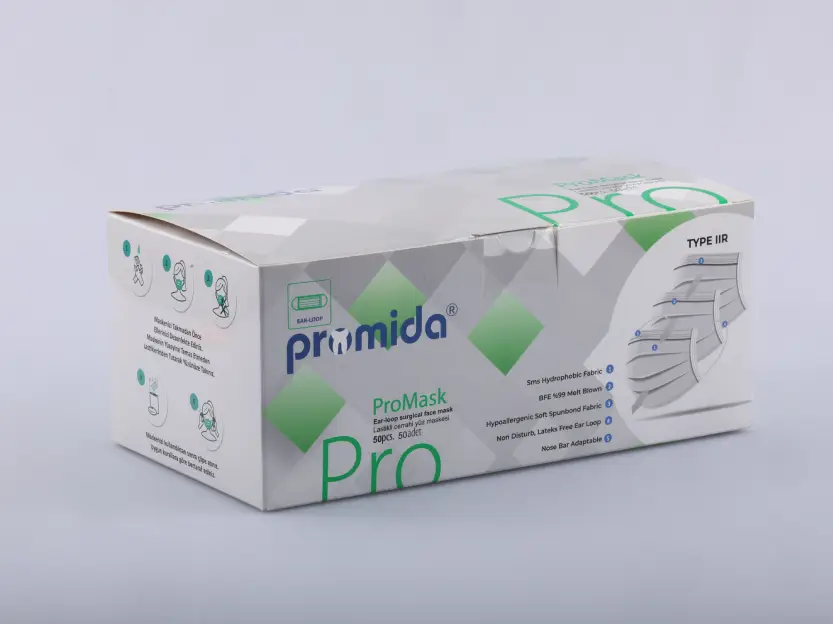 Promask - Lastikli Cerrahi Yüz Maskesi