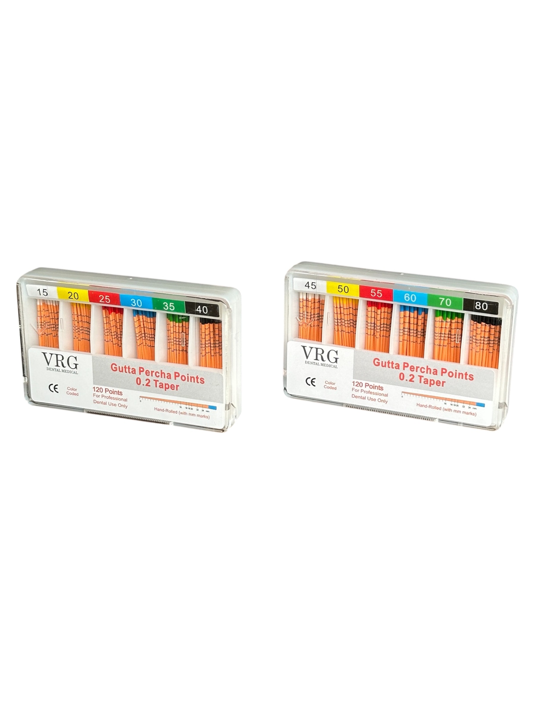 VRG Gutta Percha Points 0.2 0.4 0.6